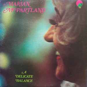 Marian McPartland - A Delicate Balance - Halcyon 105 LP