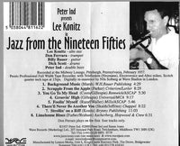 LEE KONITZ - JAZZ FROM 1950S - WAVE - 39 - CD