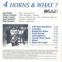 PHIL HAYNES - 4 HORN LORE - OPENMINDS - 2413 CD