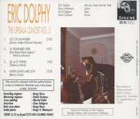Eric Dolphy - The Uppsala Concert Volume 2 - SERENE 4 CD