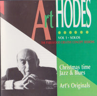 ART HODES - VOL. 1 SOLOS: CHRISTMAS TIME JAZZ + BLUES + ORIGINALS - PARKWOOD - 114 CD